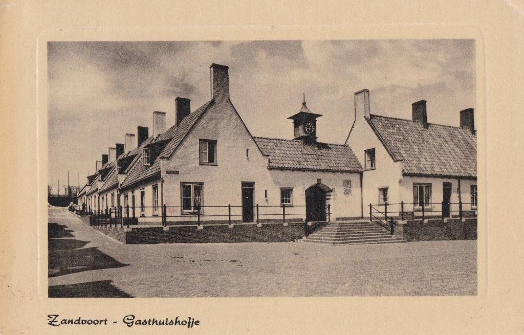 zandvoort 4 x strand zee duinen enz oude  ansichten, Ophalen of Verzenden, Voor 1920, Noord-Brabant