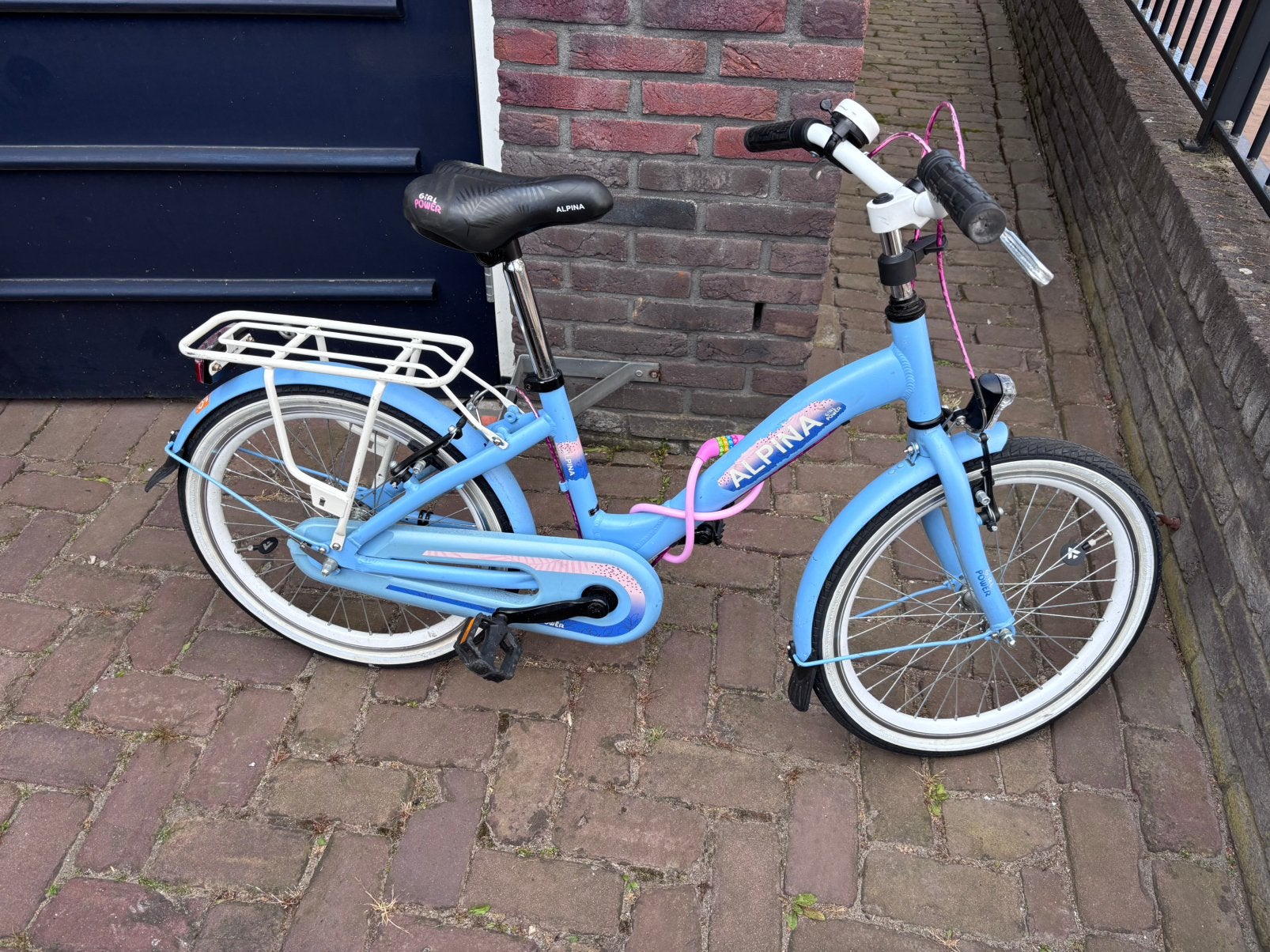 Aplina - Girl Power 20”, Fietsen en Brommers, 20 inch of meer, Zo goed als nieuw, Dames, Ophalen
