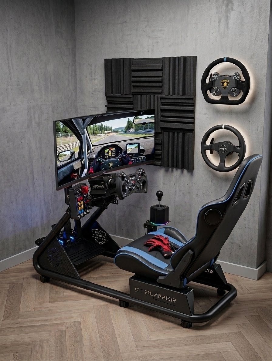 Simracing  high end Simrig, Ophalen, Racestoel, Zo goed als nieuw, Direct drive