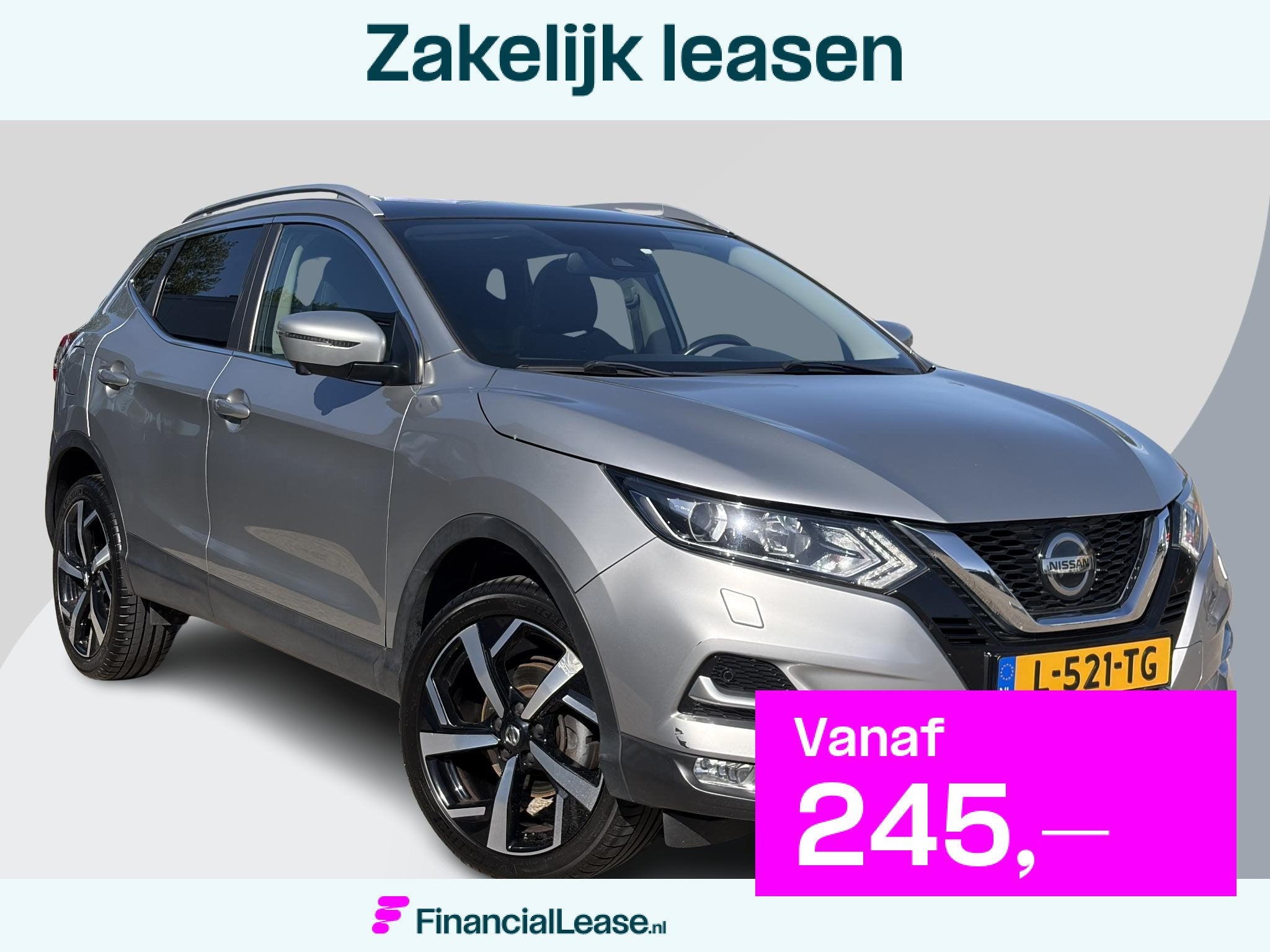 Nissan Qashqai 1.3 DIG-T N-Motion 159pk | Trekhaak | 1.500kg, Voorwielaandrijving, Gebruikt, 4 cilinders, Automatische klimaatregeling