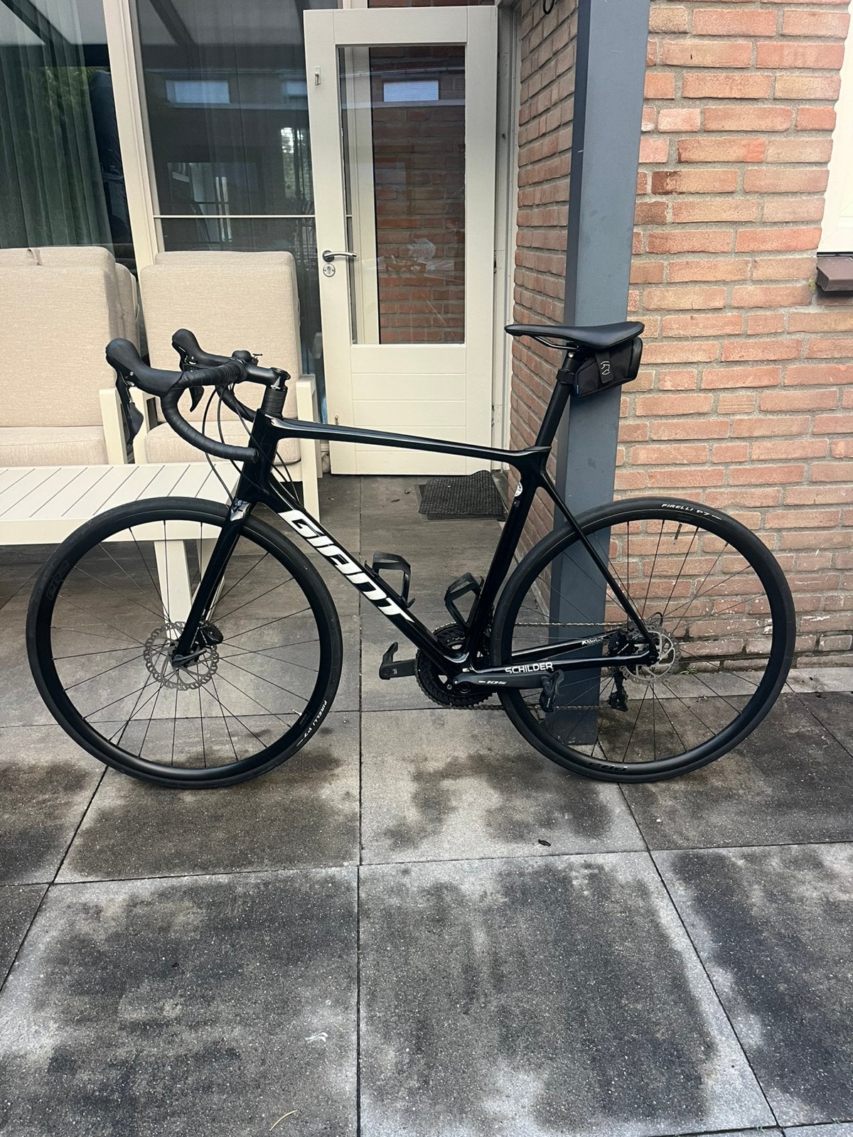 Gaint TCR advanced maat L, Fietsen en Brommers, Ophalen, Carbon, Giant, Zo goed als nieuw