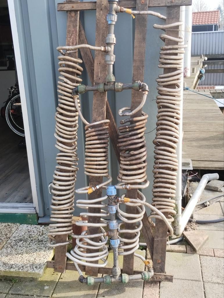Warmtewisselaar Ribbelbuis DN16 - 60m voor Warmtepomp, Ophalen, Minder dan 60 cm, Overige typen