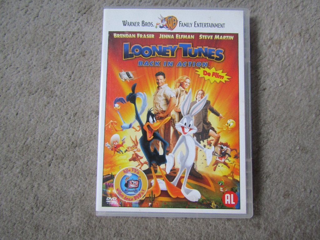 DVD: Looney Tunes - Back in action de film, Cd's en Dvd's, Alle leeftijden, Nederlands, Overige genres, Overige typen