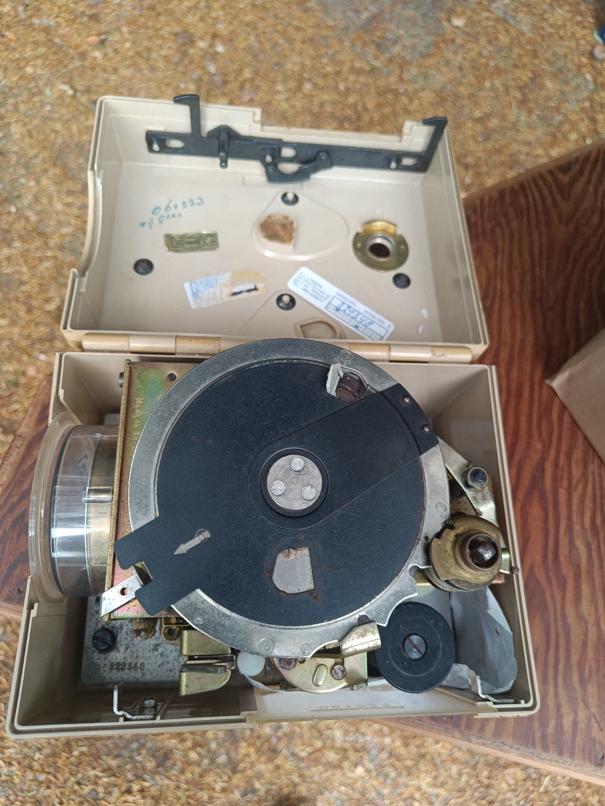 Vintage Benzing Duivenklok - Klassieke Tijdsregistratie, Antiek en Kunst, Antiek | Klokken, Ophalen of Verzenden