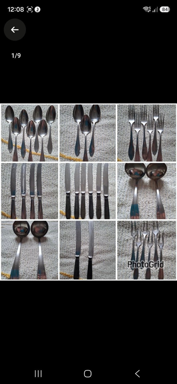 Vintage Bestekset - Lepels, Vorken, Messen en Soeplepels, Antiek en Kunst, Ophalen