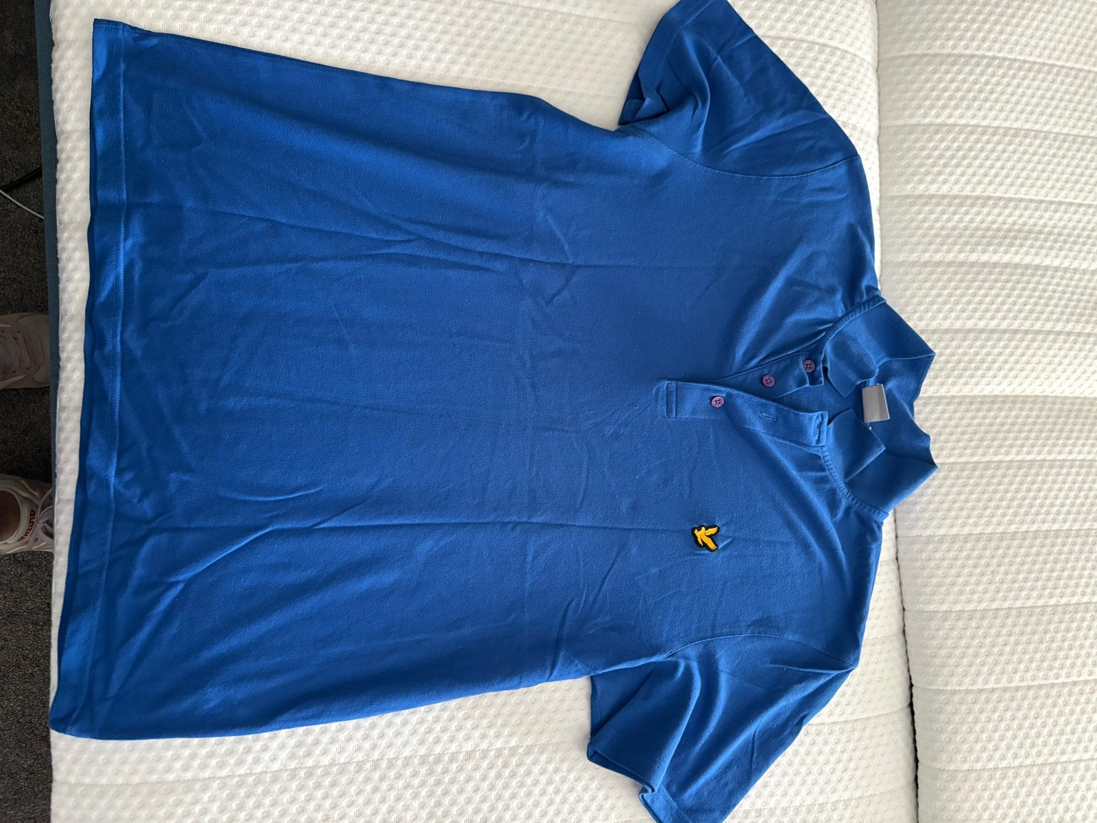 Lyle & Scott Polo Shirt - Maat XL, Ophalen of Verzenden, Zo goed als nieuw, Maat 56/58 (XL), Blauw