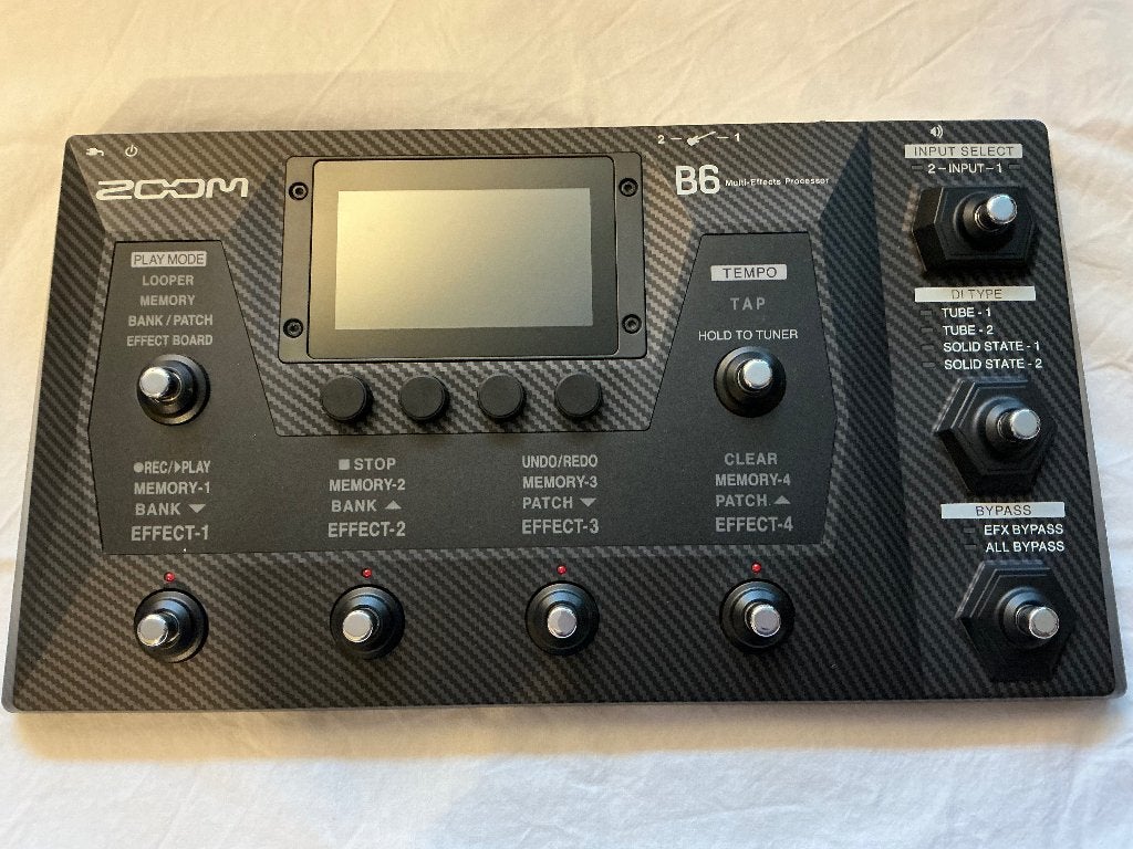 Zoom B6 Bass Multi-effect, Ophalen of Verzenden, Zo goed als nieuw, Multi-effect