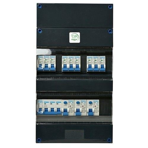 3F groepenkast 9x B16A + 3x ALS 2P 40A 30mA + HFDS 4P, Verzenden, Nieuw
