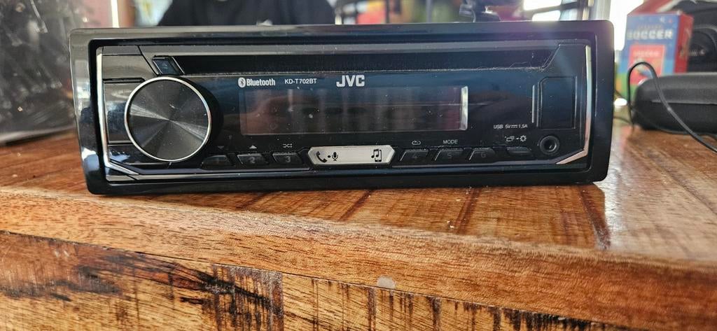 JVC auto radio type KD-T702BT, Ophalen of Verzenden, Zo goed als nieuw
