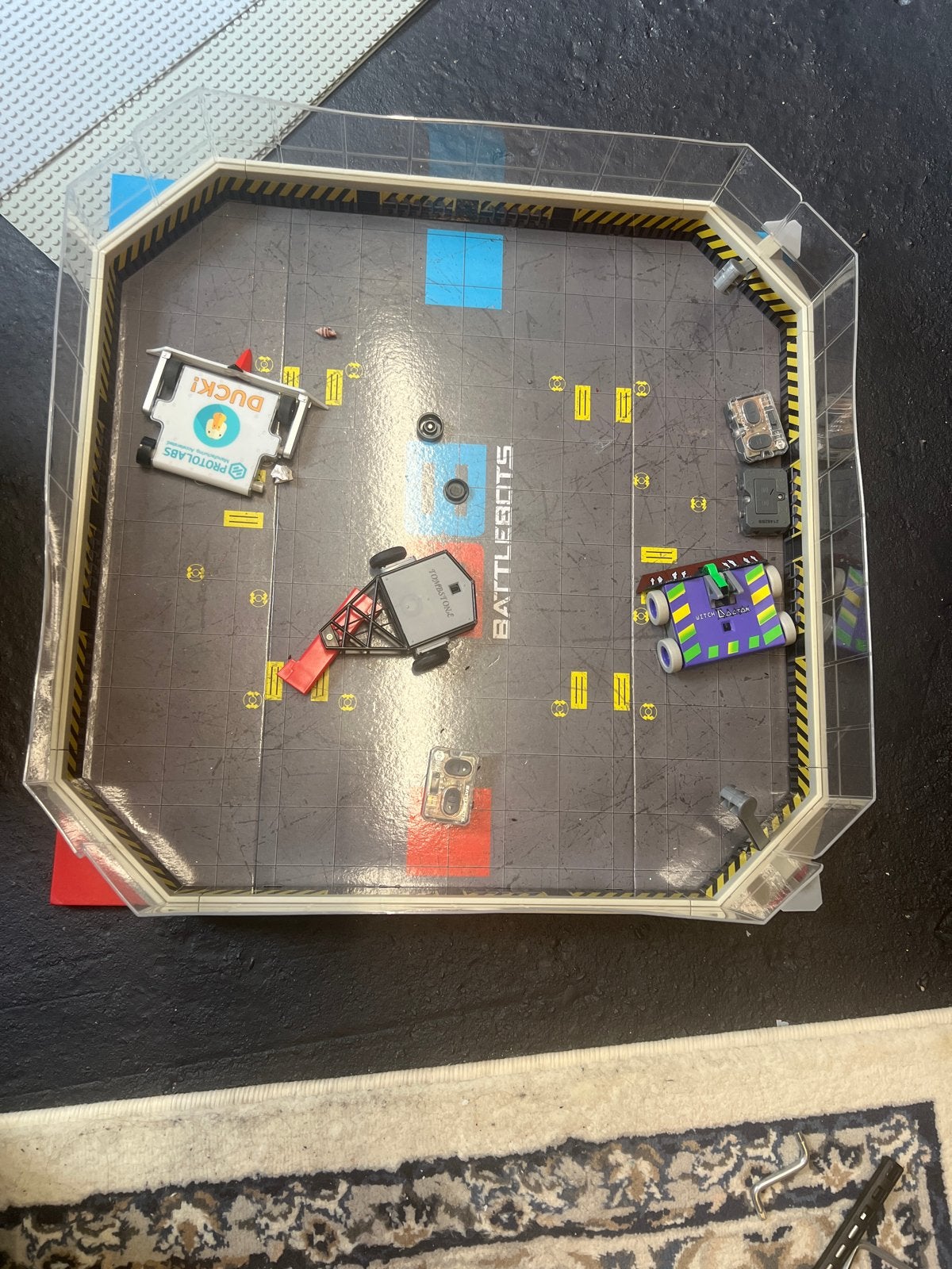 BattleBots Arena met robots, Ophalen, Gebruikt