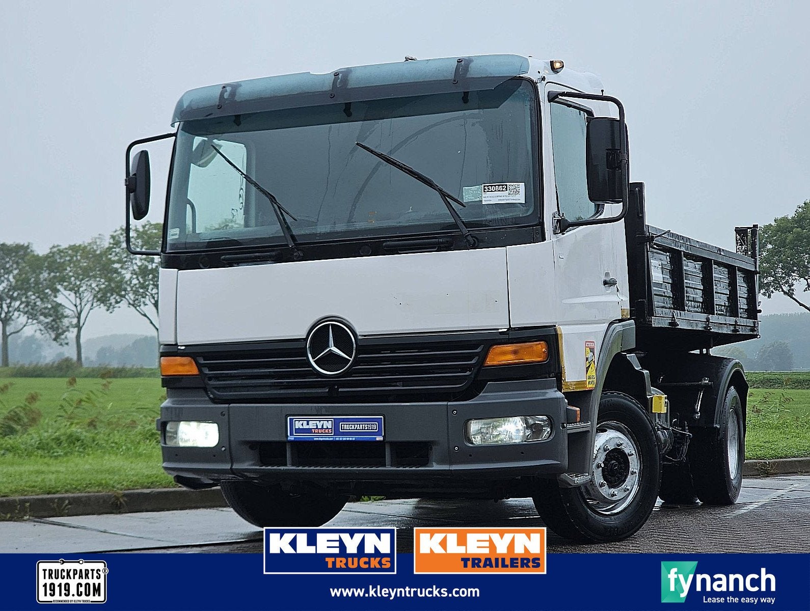 MERCEDES-BENZ ATEGO 1217 manual full steel, Auto's, Overige kleuren, ABS, Mercedes-Benz, Bedrijf