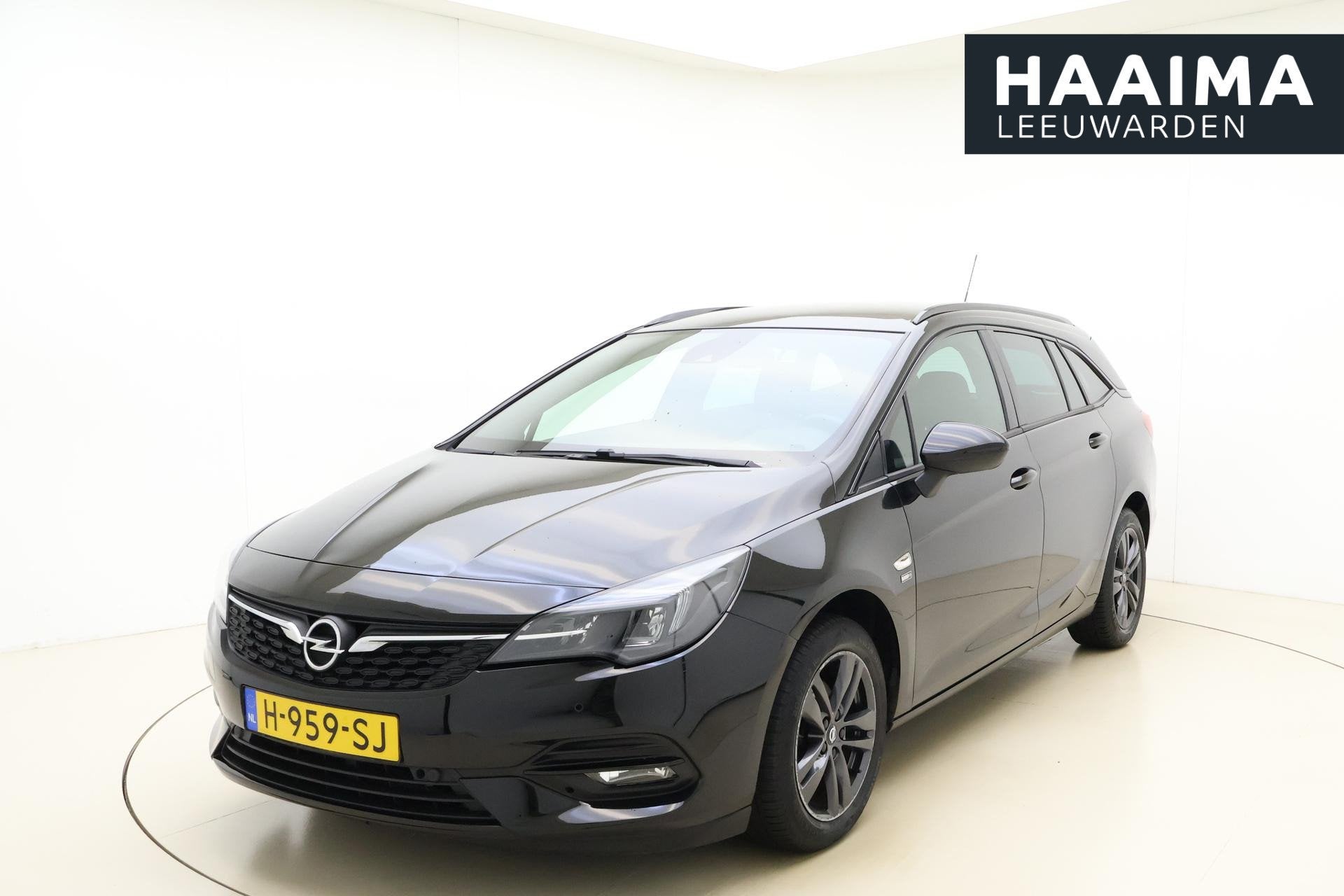 Opel Astra Sports Tourer 1.2 Turbo 130pk Edition 2020 | Navi, Auto's, Voorwielaandrijving, Stof, 1199 cc, Start-stop-systeem
