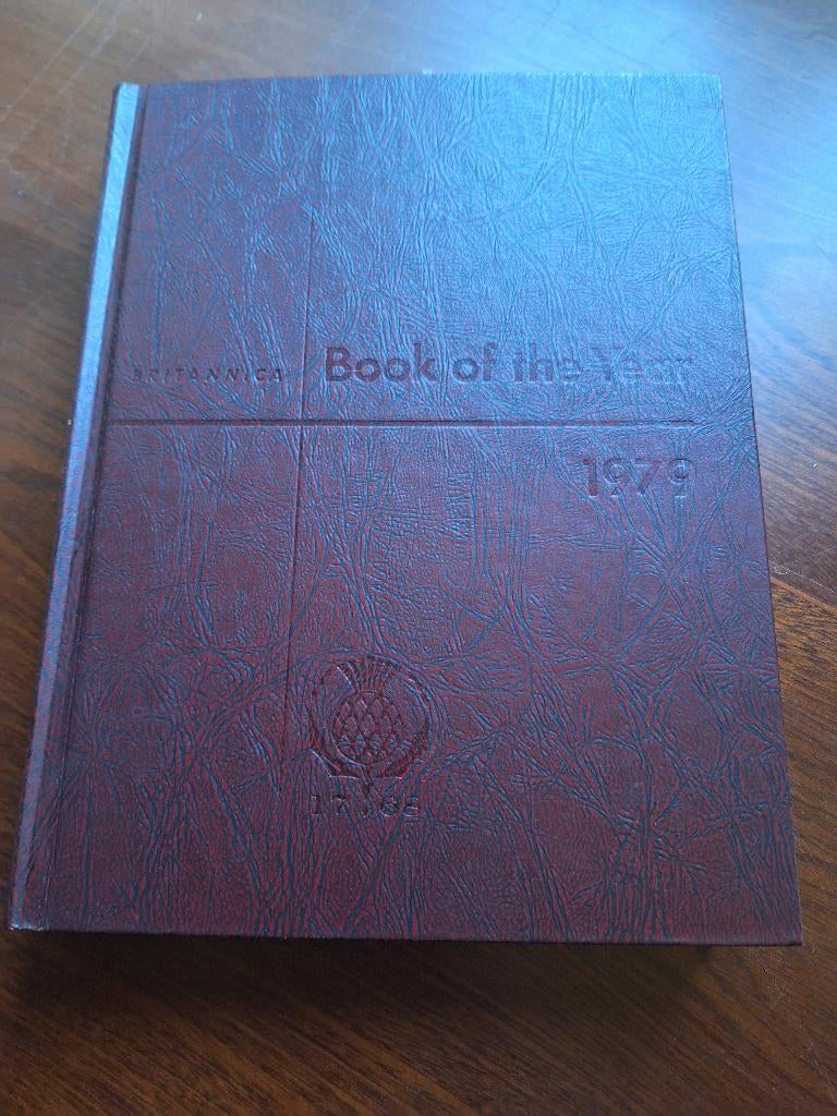 boek of the year 1979 Britannica, Ophalen of Verzenden
