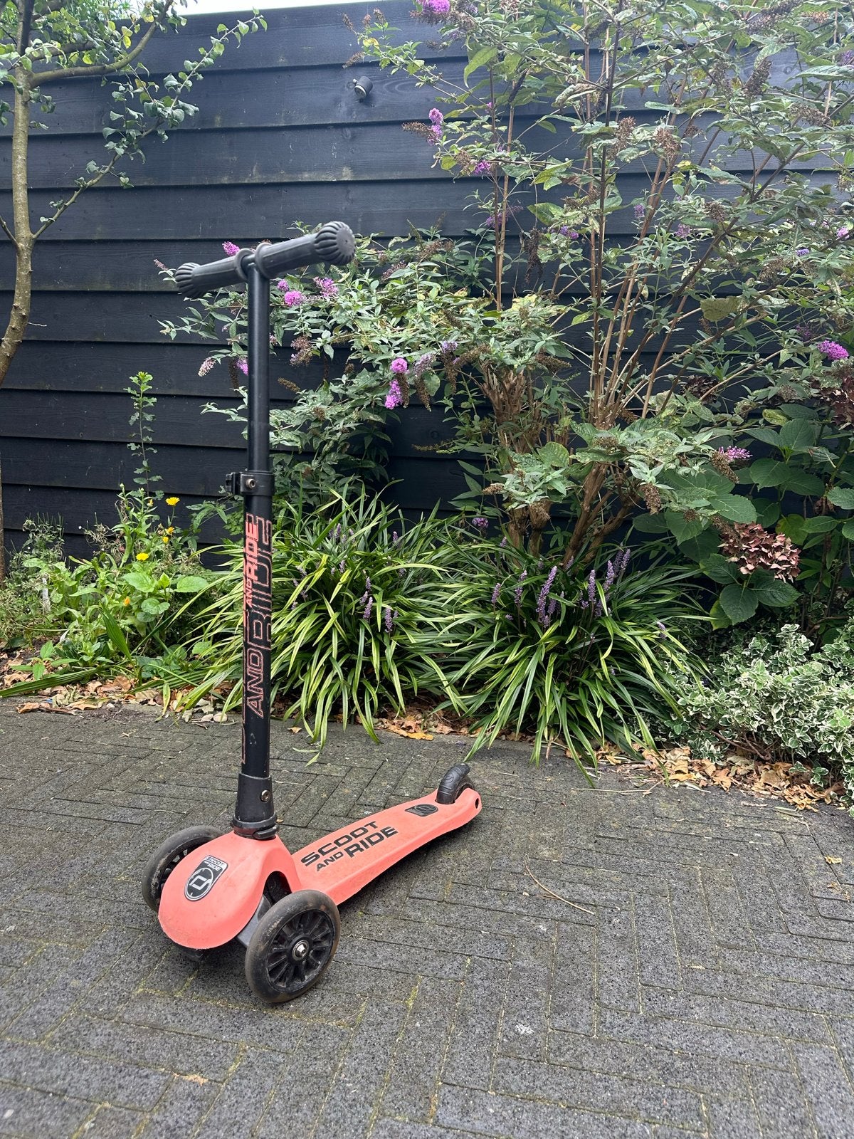 Roze Scout and Ride step met lichtgevende wielen, Ophalen, Gebruikt, Gewone step