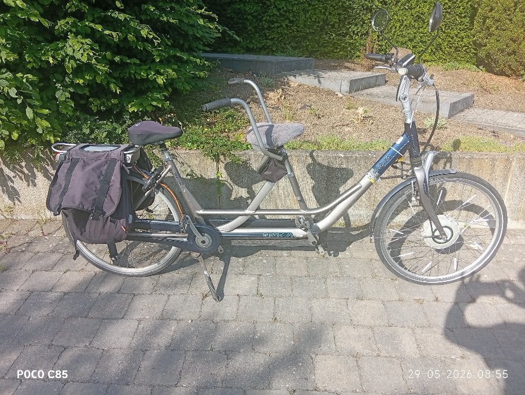 Tandem elektrische Sparta ion. Zgst, Minder dan 10 versnellingen, Gebruikt, 55 cm of meer, Ophalen