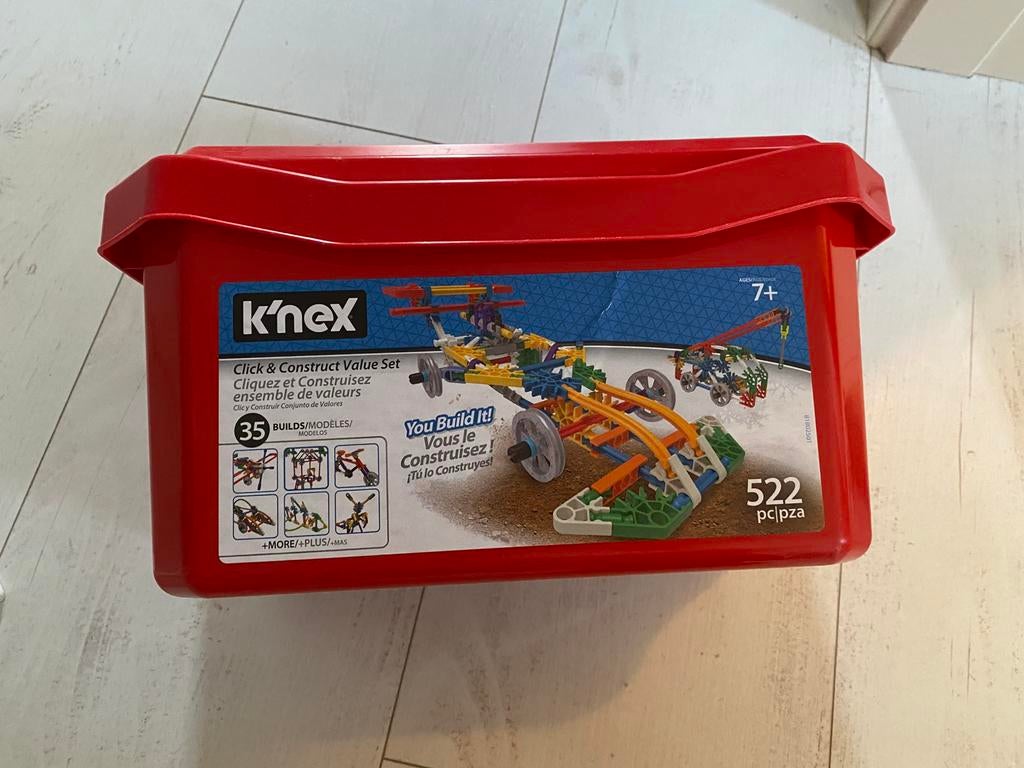 K’NEX hele grote set incl Infinite journey roller coaster, Ophalen of Verzenden, Zo goed als nieuw, K'nex