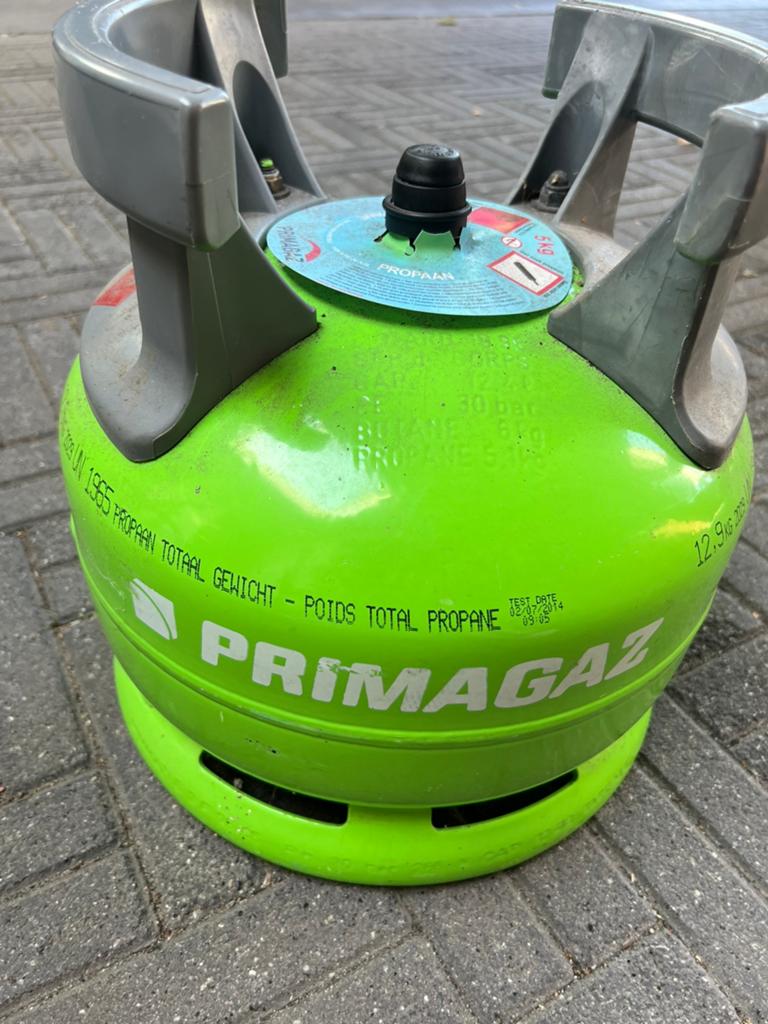 Pimagaz 5 kg nieuw + koppeling, Ophalen, Nieuw