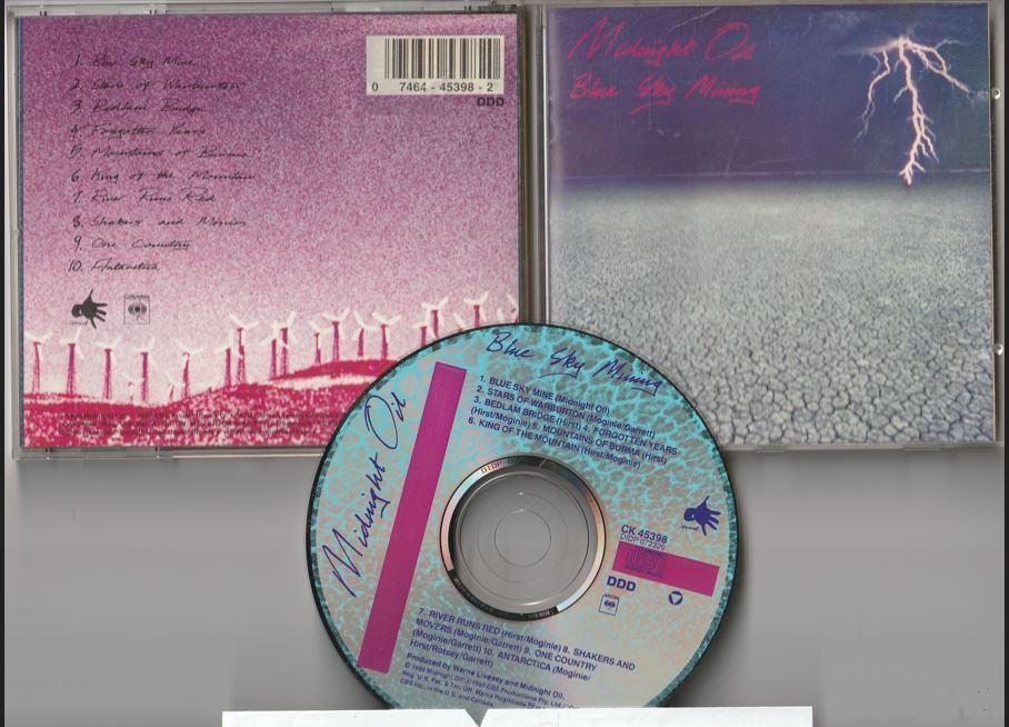 Midnight Oil - Blue Sky Mining, Ophalen of Verzenden, Gebruikt, Poprock