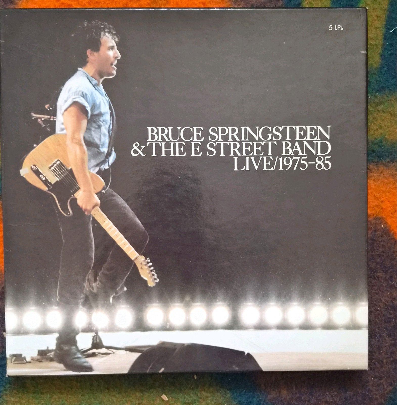 Bruce Springsteen & The E Street Band Live/1975-85 (5 LP's), Boxset, Rock, Ophalen of Verzenden, Zo goed als nieuw