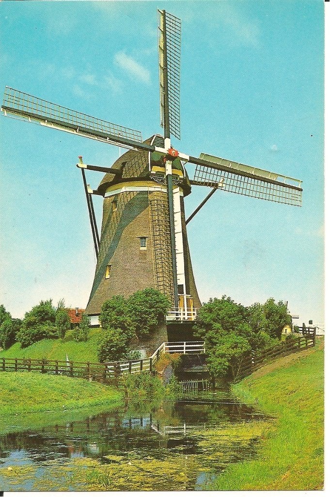Ondermolen van de Driemanspolder, Leidschendam, Ophalen of Verzenden, 1980 tot heden, Gelopen, Zuid-Holland