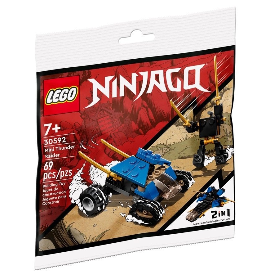 LEGO Ninjago 30592 Mini Thunder Raider * 't LEGOhuis *, Lego, Nieuw, Ophalen of Verzenden, X