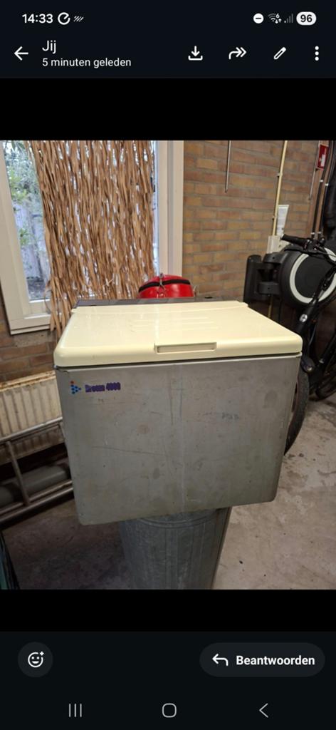 Domest Breeze 4000 absorptie koelbox / camping koelkast, Caravans en Kamperen, Koelboxen, Ophalen of Verzenden, Gebruikt, Compressor