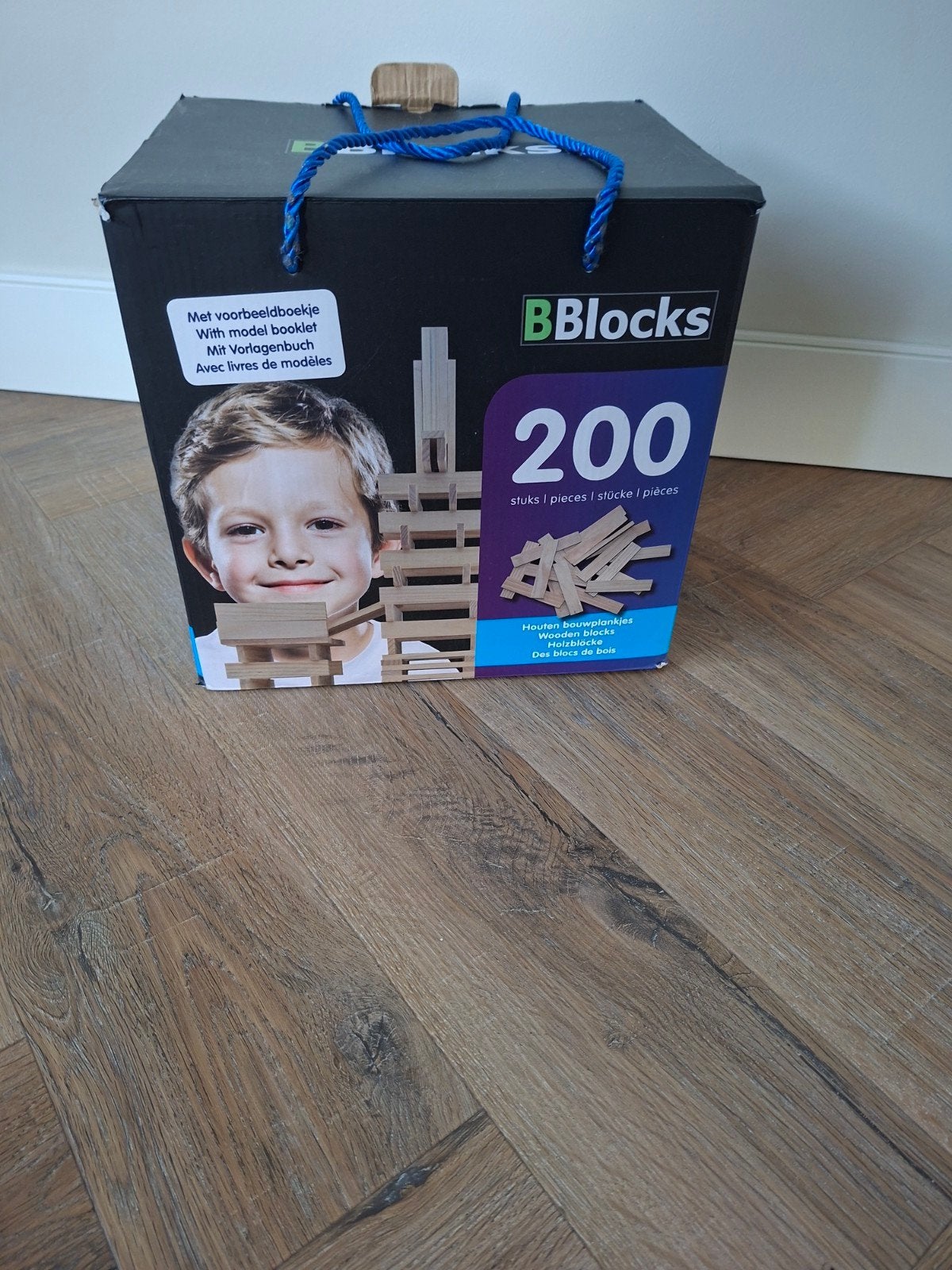 BBlocks 200 stuks ( houten bouwplankjes), Ophalen of Verzenden, Zo goed als nieuw, Overige merken