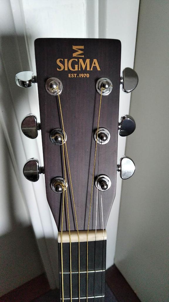 Sigma ooom 15 Akoestische Gitaar, Ophalen, Zo goed als nieuw, Western- of Steelstringgitaar