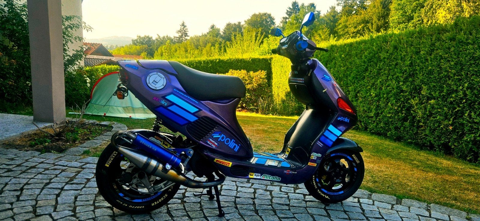 --ITALJET FORMULA50 AC 1996-- COMPLEET NIEUW OPGEBOUWD, Fietsen en Brommers, Scooters | Overige merken, Ophalen, Tweetakt, Italjet