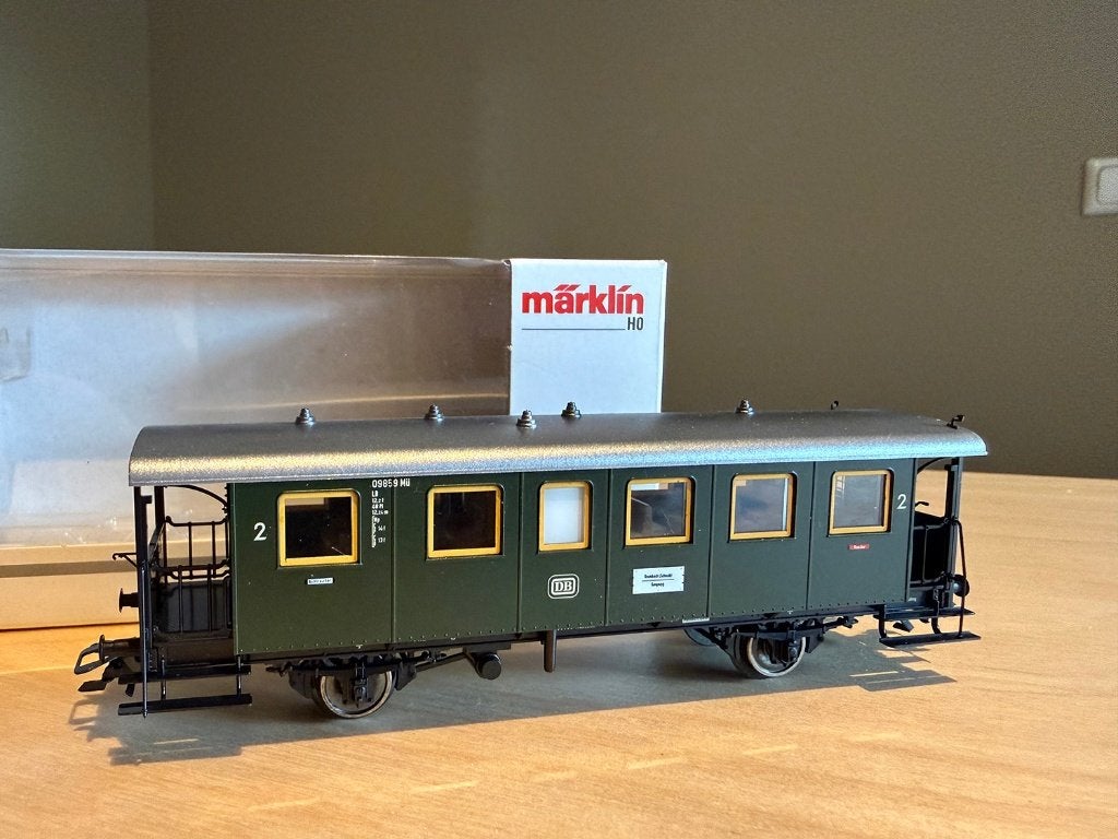 Märklin 43010 - 43020 - 43030 H0 Rijtuigen voor zijlijn DB, Wisselstroom, Ophalen of Verzenden, Märklin, Nieuw