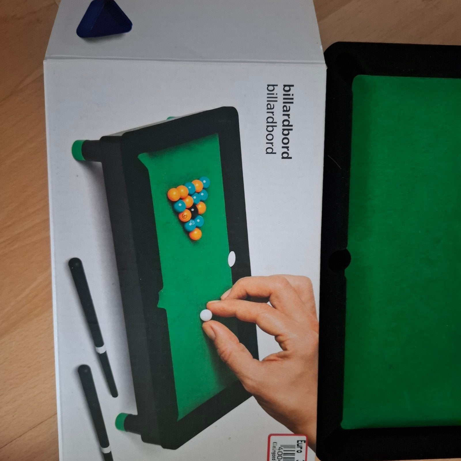 Mini biljarttafel - draagbaar en compleet, Ophalen of Verzenden, Nieuw, Pooltafel