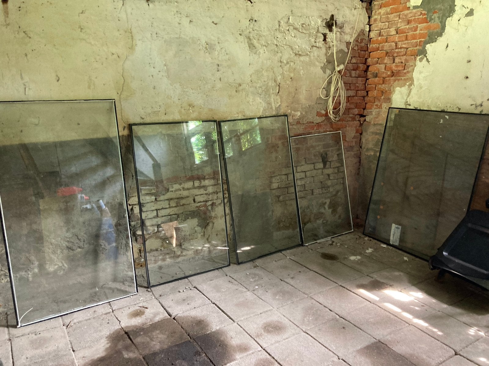 Diverse glasplaten, ideaal voor projecten, ramen, thermopane, Doe-het-zelf en Verbouw, Ophalen, Gebruikt, 80 tot 120 cm, 120 tot 160 cm