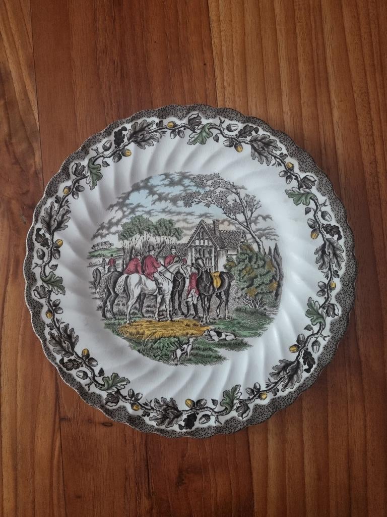 Myott's Country Life Engelse Scènes Staffordshire Bord, Ophalen of Verzenden