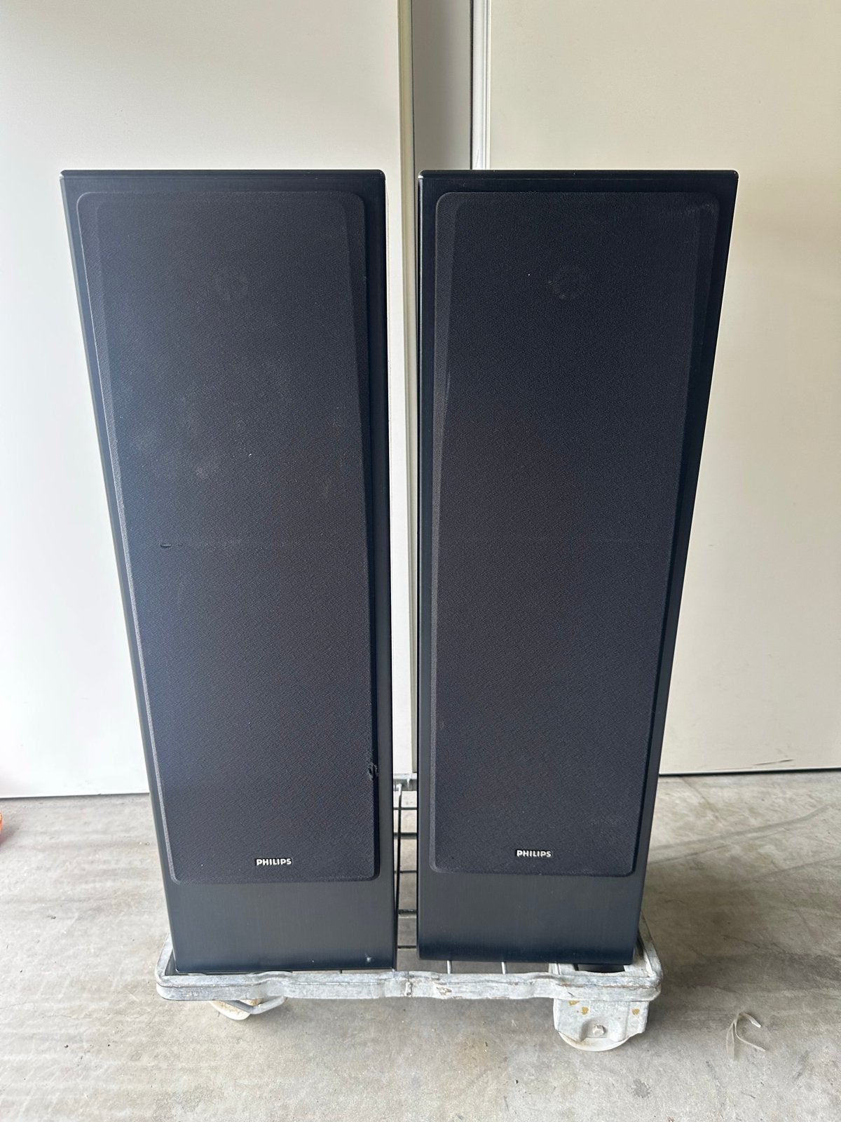 Philips FB 850 Vloerstaande Luidsprekers - Conductor Serie, Ophalen, Gebruikt, 60 tot 120 watt, Vloerstaande luidspreker