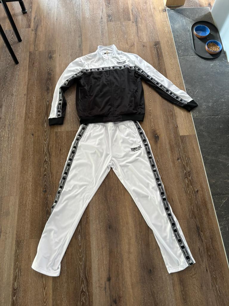 100% hardcore traininspak XL, Zwart, Maat 56/58 (XL), Ophalen of Verzenden, Zo goed als nieuw