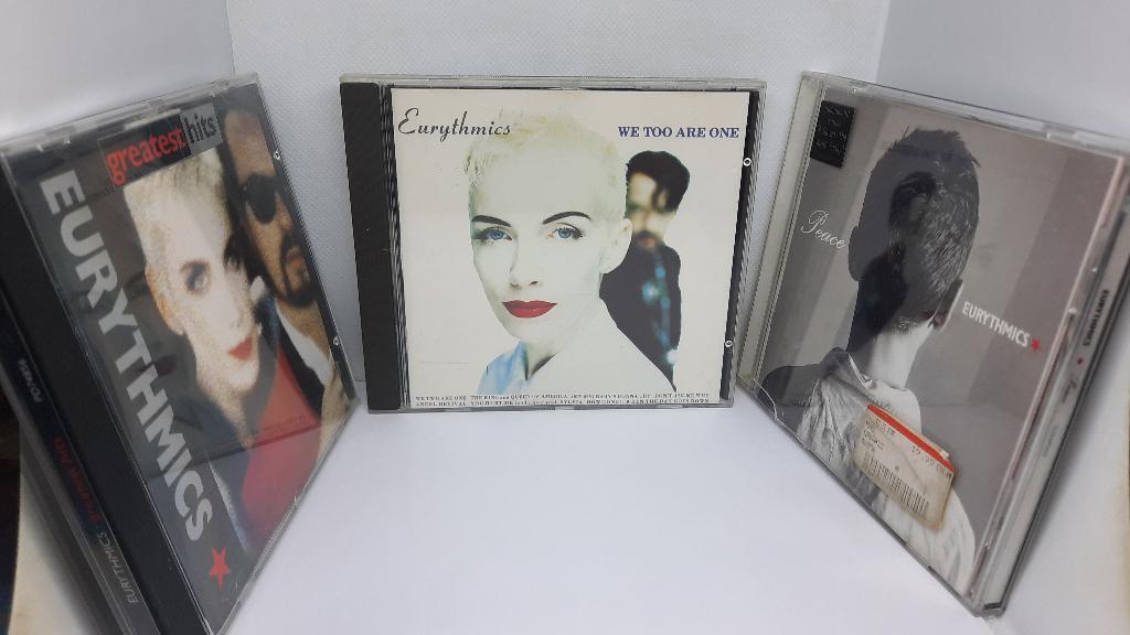Partij van 5 Eurythmics CD's Muziek Albums, Ophalen of Verzenden, Gebruikt, Poprock