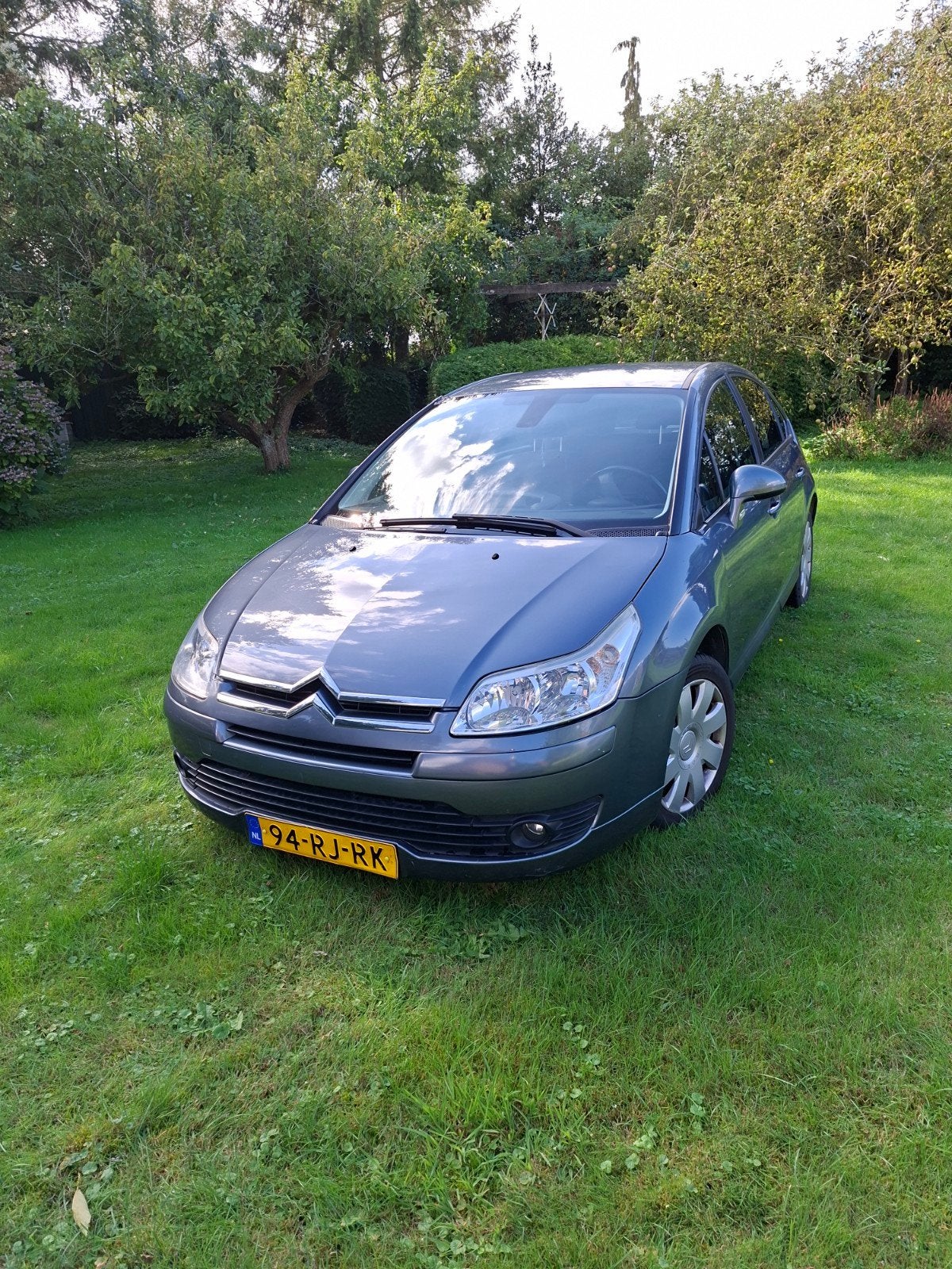 Citroën C4 1.6 16V 80KW 2005 Grijs, Auto's, Voorwielaandrijving, 4 cilinders, 1175 kg, 1587 cc