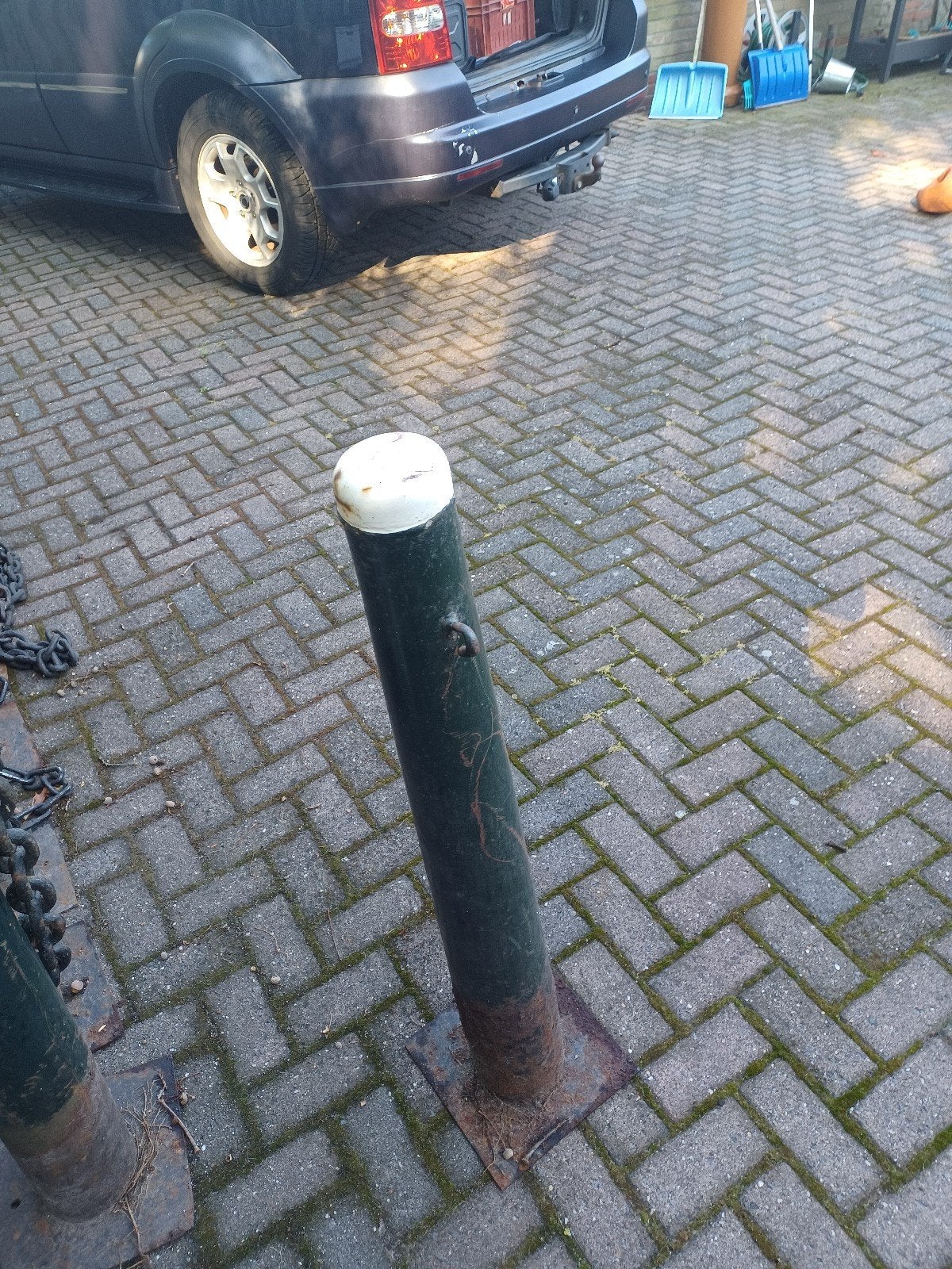 Amsterdammertjes voor tuin of afscheiding, Ophalen of Verzenden, Gebruikt, IJzer, Overige typen