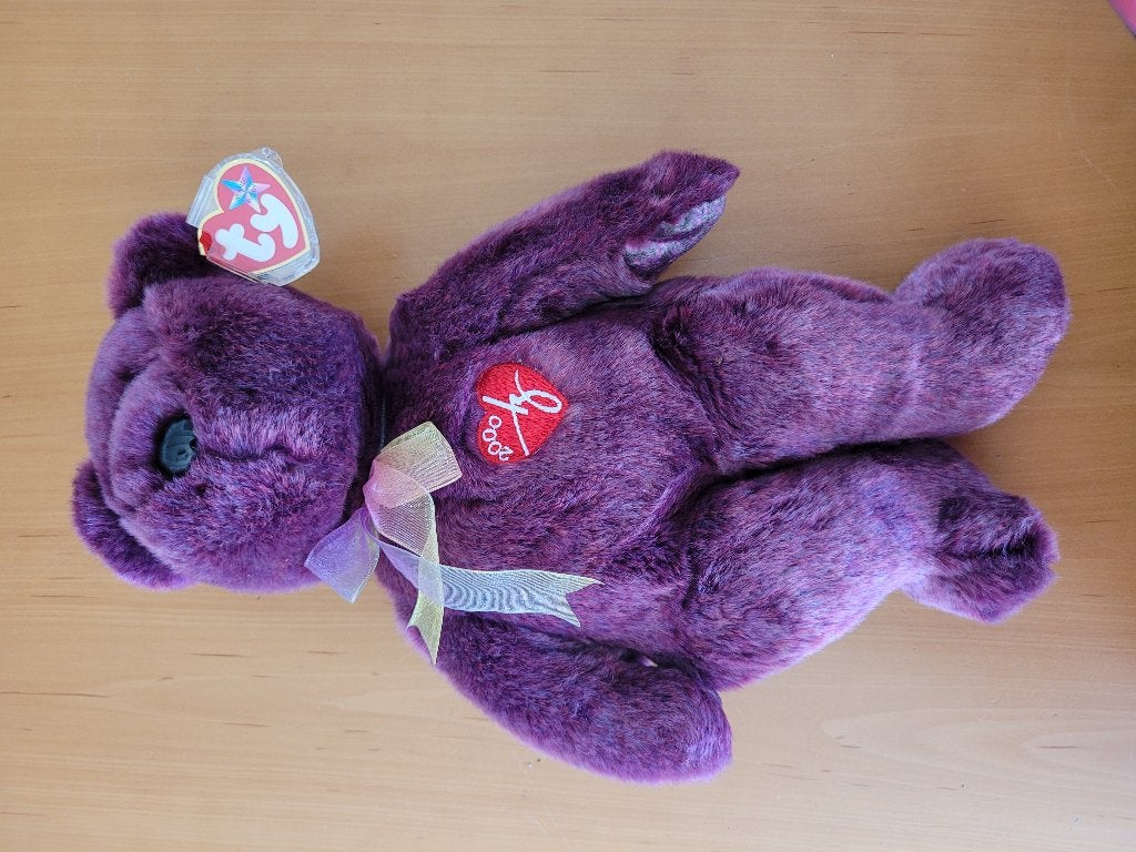 Ty Beanie Buddy Bear Beer 2000 Signature Bear, Ophalen of Verzenden, Zo goed als nieuw, Beer