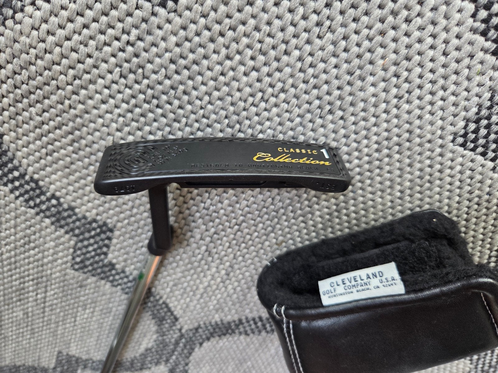 cleveland linkshand bladeputter 35 inch 120 euro, Sport en Fitness, Golf, Ophalen, Zo goed als nieuw