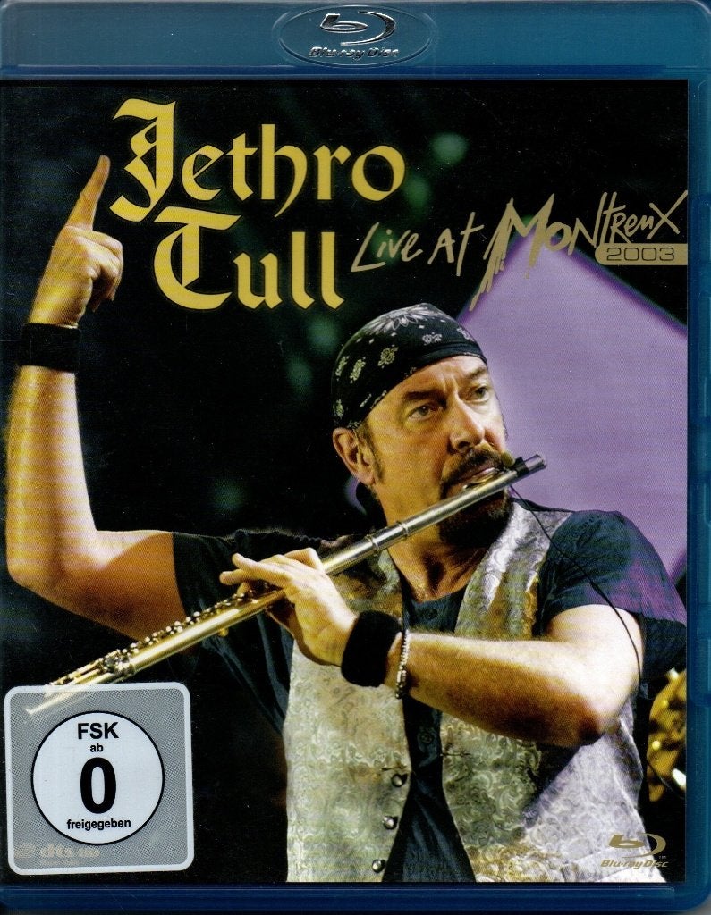 Jethro Tull - Live At Montreux 2003 - Blu-ray, Cd's en Dvd's, Muziek en Concerten, Concert, Ophalen of Verzenden, Zo goed als nieuw