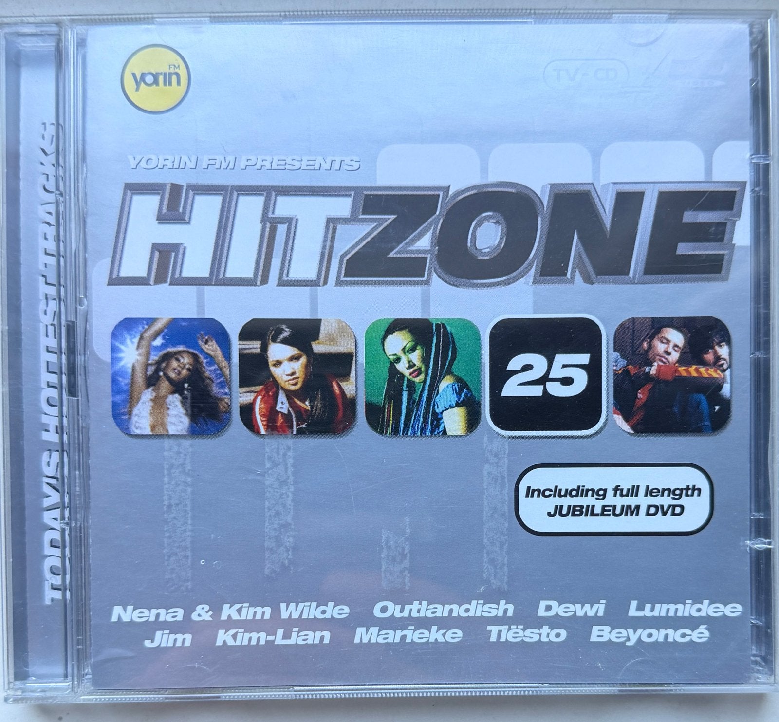 Hitzone 25 CD + DVD - Diverse artiesten, Alle leeftijden, Nederlands, Overige genres, Ophalen of Verzenden