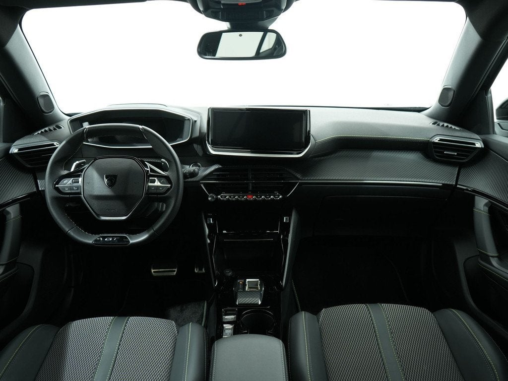 Peugeot 2008 1.2 HYBRID 145PK GT E-DCS6 | Pack Drive Assist, Auto's, Peugeot, Gebruikt, 1199 cc, Leder en Stof, Zwart