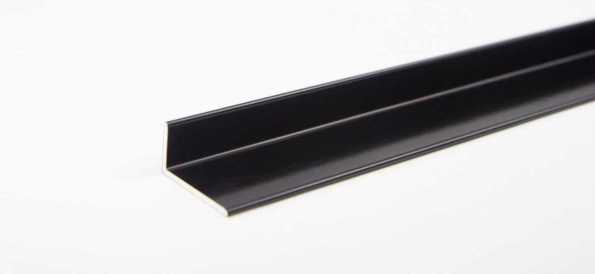 Nieuwe antraciet aluminium hoekprofielen, Ophalen, Zo goed als nieuw