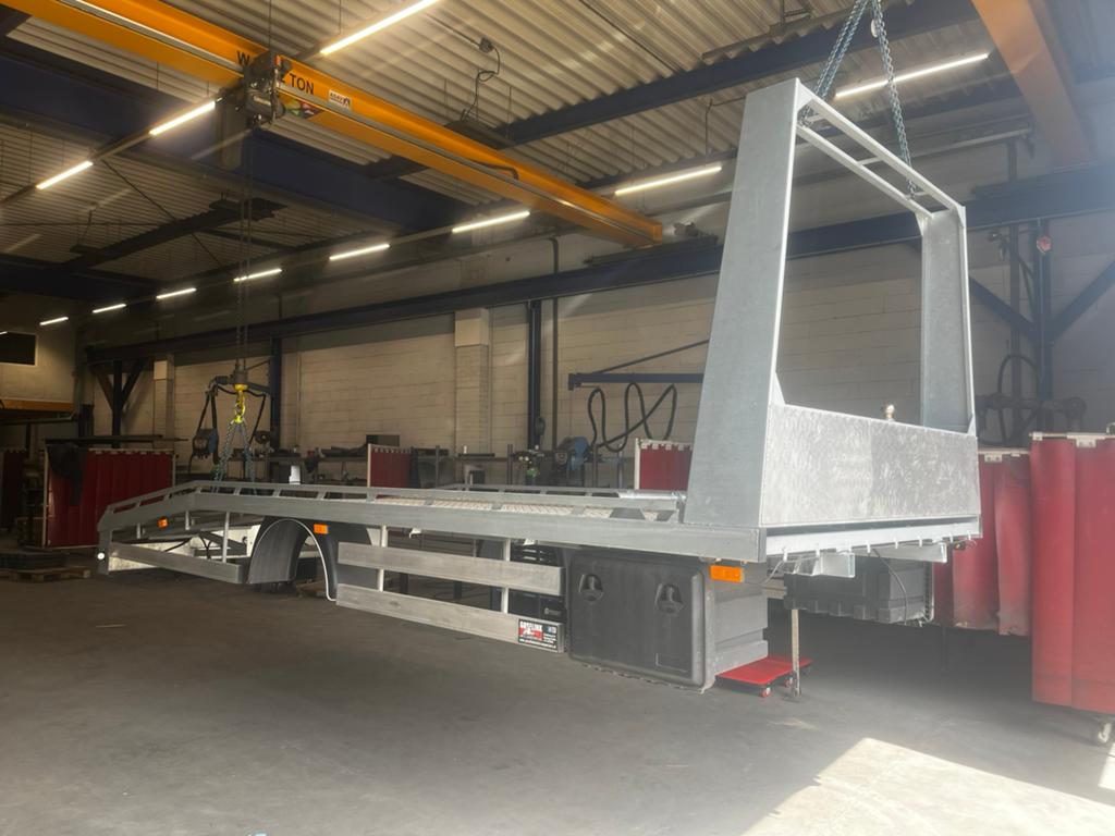 Oprijwagen, autotransporter, opbouw, zgan., Ophalen of Verzenden