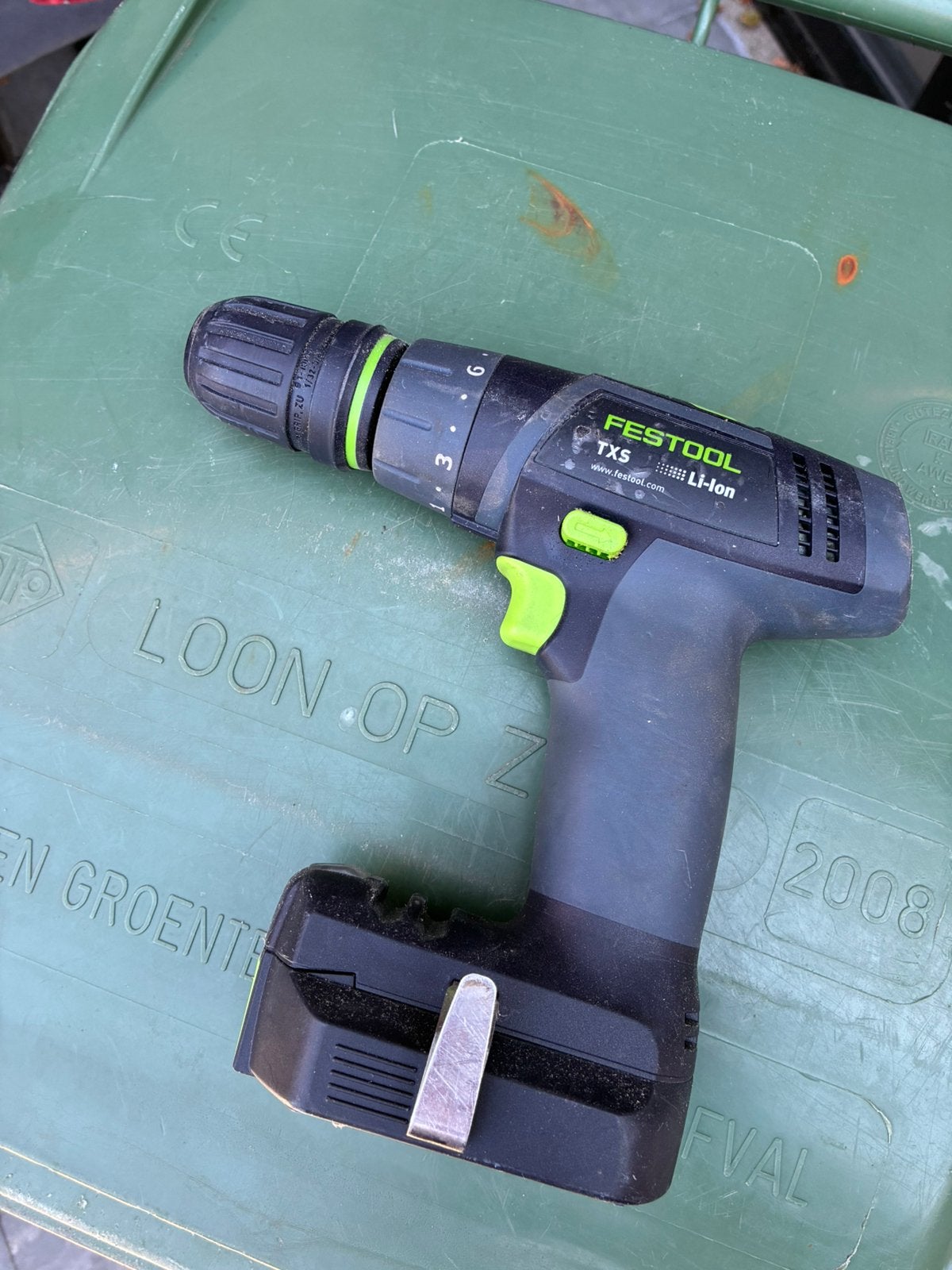 Schroefmachine festool, Doe-het-zelf en Verbouw, Gereedschap | Boormachines, Ophalen, Zo goed als nieuw, Boor- en Schroefmachine