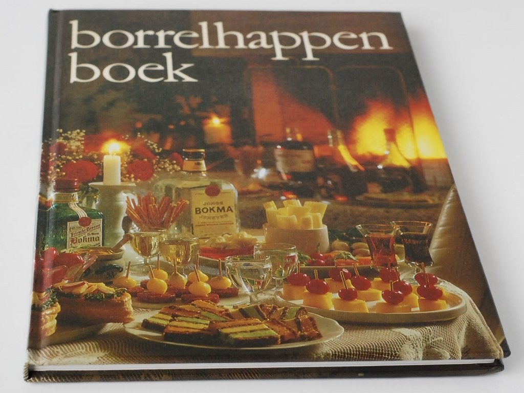 Borrelhappenboek - Kookboek Bokma Distilleerderijen 1980, Overige typen, Verzenden, Hans Belterman, Zo goed als nieuw