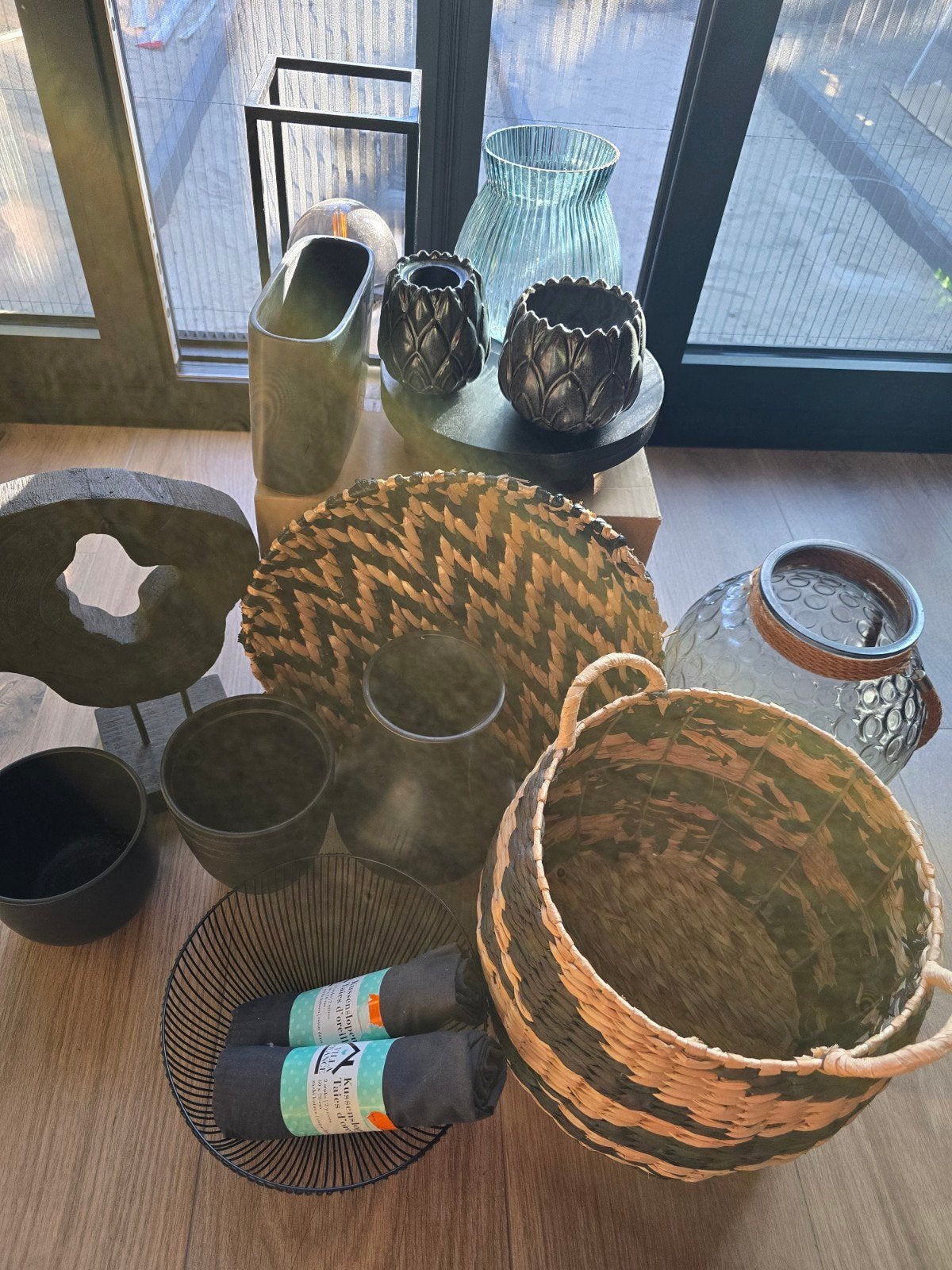 Diverse woonaccessoires, Ophalen, Gebruikt, Zwart