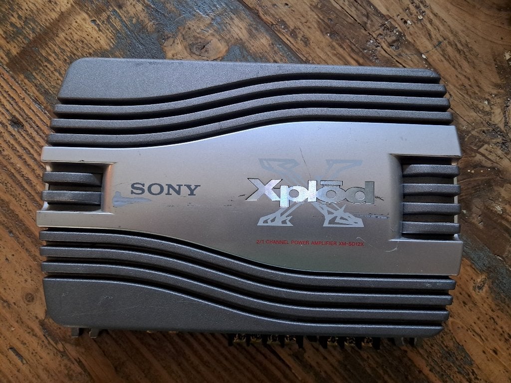 Sony Explod XM-SD12X auto versterker, Ophalen of Verzenden, Gebruikt