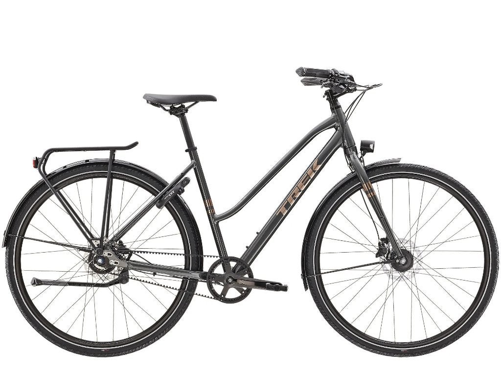 Trek District 4 Equipped damesmodel (voor 170 tot 185 cm), 50 tot 53 cm, Schijfrem, Ophalen, Overige merken